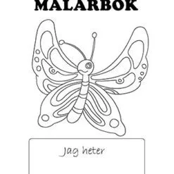 Målarbok djur