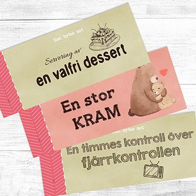 Kuponghäfte till mamma - Bild 3