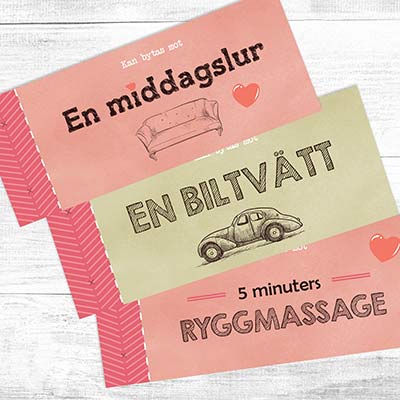 Kuponghäfte till mamma - Bild 4