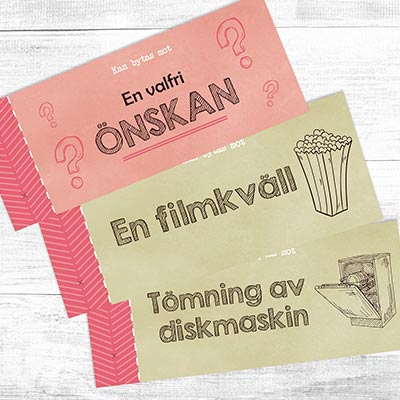 Kuponghäfte till mamma - Bild 5