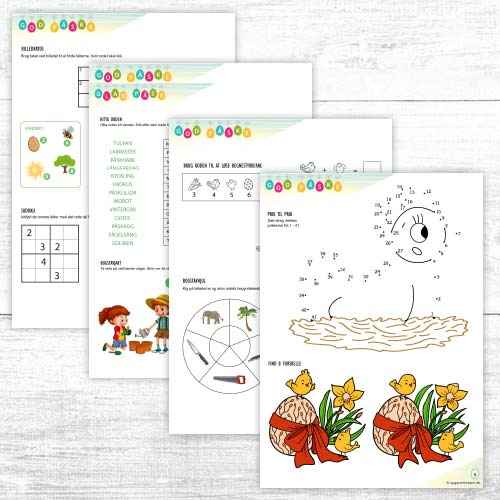 Påskhäfte med klurigheter och spel – 6-7 år - Bild 2