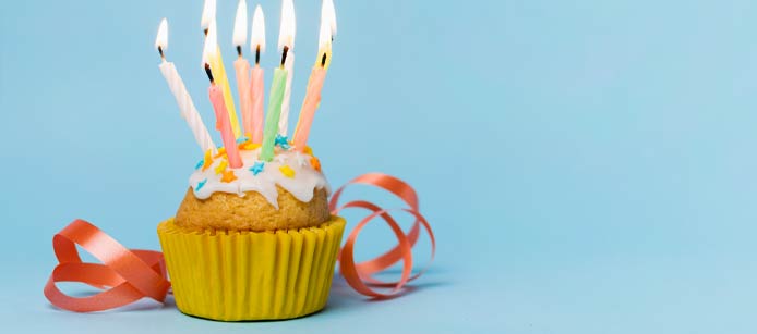 Cup cakes till 10-årskalas