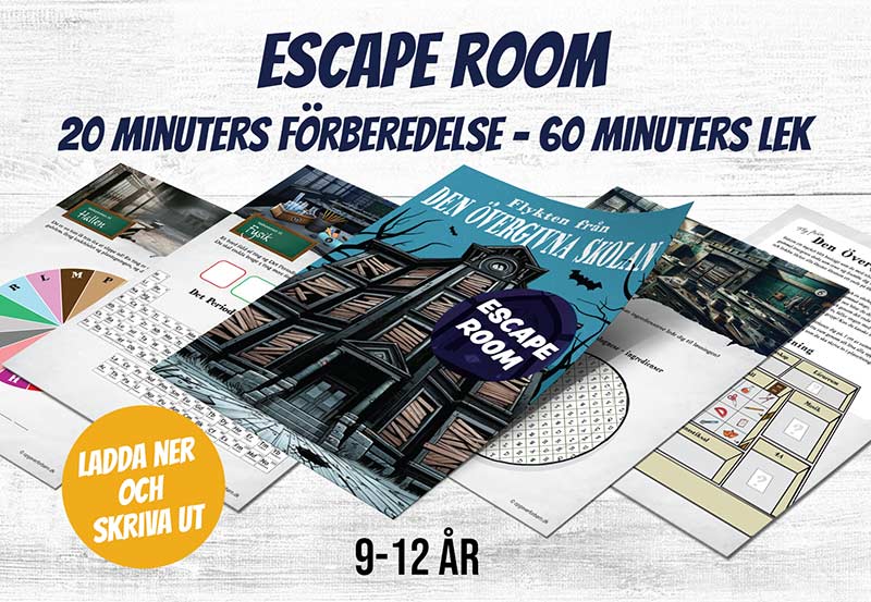 Escape Room för barnkalas