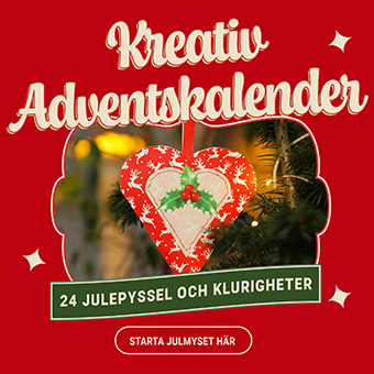 Kreativ adventskalender foer barn