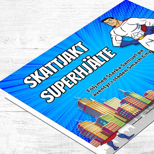 Superhjaelte skattjakt - Pojke