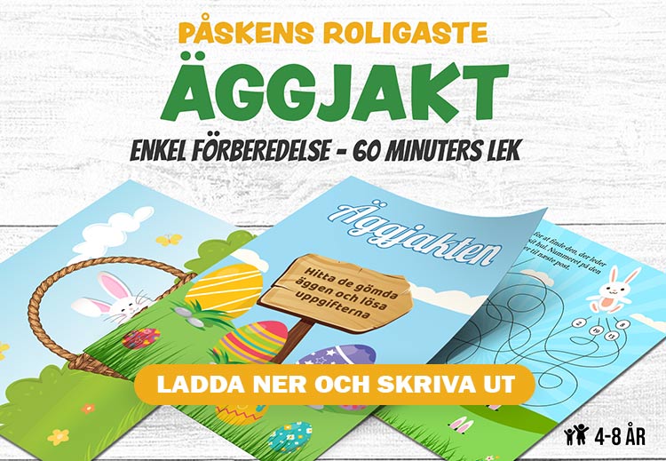 Påsklekar - Rolig påskskattjakt för barn
